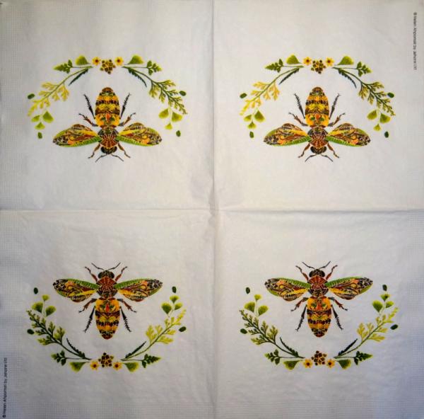 014 Insekten - 3-lagig - Home Fashion